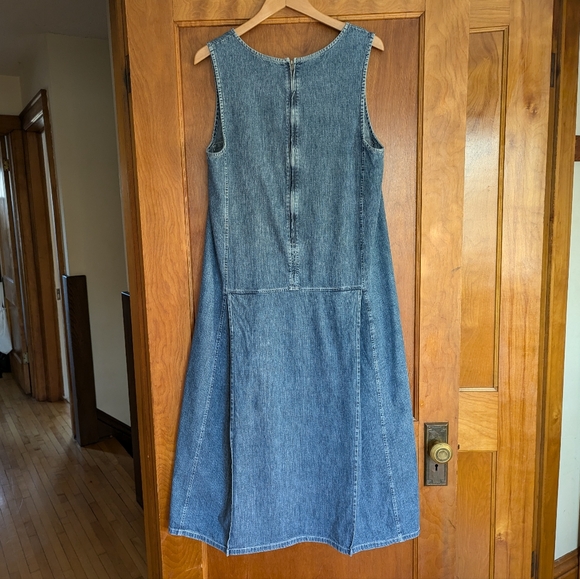 Rachel Comey Denim Maxi Dress | Size 10 - Picture 2 of 8